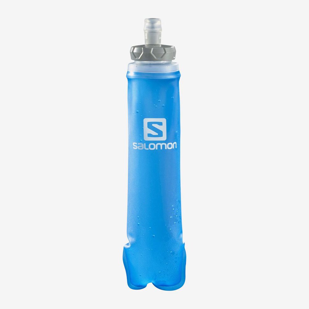 Salomon SOFT FLASK 500ML/17OZ Mochila Trail Running Hombre - Azules - Colombia (34581-CFKS)